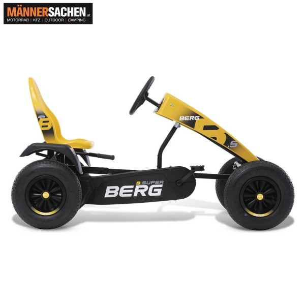 BERG TOYS E-Gokart BERG XXL B.SUPER YELLOW E-BFR-3 mit 3 Gangschaltung ab 5 Jahren 07.40.24.00