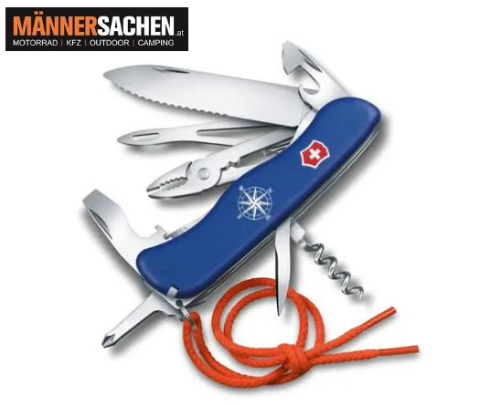 VICTORINOX Swiss Skipper Taschenmesser für Segler / Bootfahrer Farbe : blau 0.8593.2W