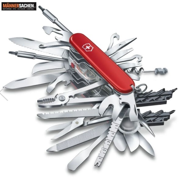 VICTORINOX Taschenmesser Swiss Champ XXL mit 73 Funktionen - ein echtes Kultmesser ! 1.6795.XXL