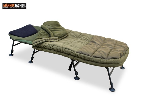 ANACONDA 5-Season Bed Chair Campingliege Fischerliege Karpfenliege inkl. Schlafsack > NEU IM PROGRAM