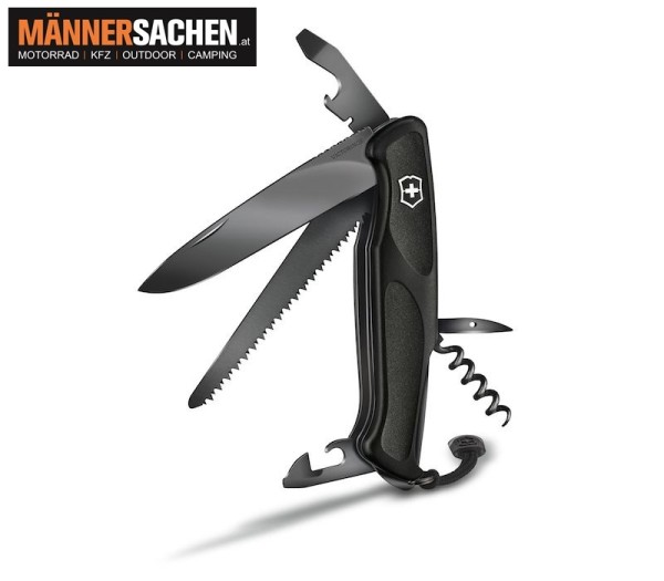 VICTORINOX Taschenmesser Ranger Grip 55 Onyx Black 0.9563.C31P GRATISVERSAND