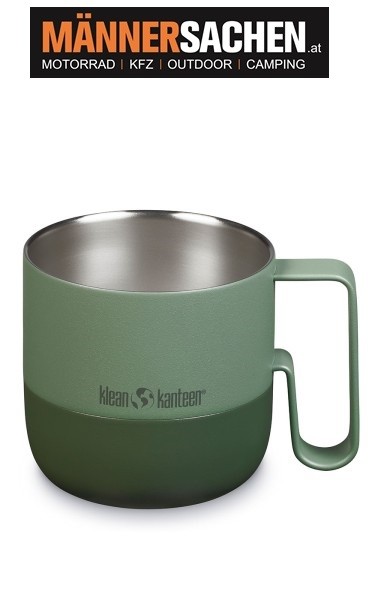 Klean Kanteen Edelstahl Thermobecher Rise Mug 355ml mit Flip Lid Deckel