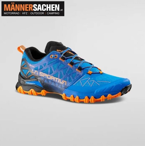 LA SPORTIVA Electric Blue/Tiger Bushido II GTX Mountain-Running-Modell inkl. GRATISVERSAND