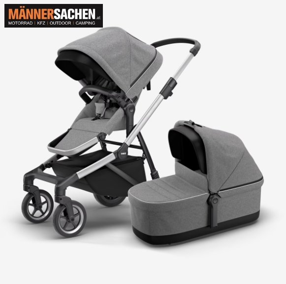 THULE Sleek Ein Stadtkinderwagen mit Kinderkörbchen 11000006