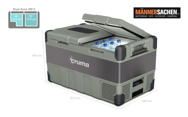 TRUMA Kompressorkühlbox Cooler C 96 DUAL Kühlox 95 Liter ( 40 + 55 Liter ) AUSSTELLUNGSSTÜCK neuwert