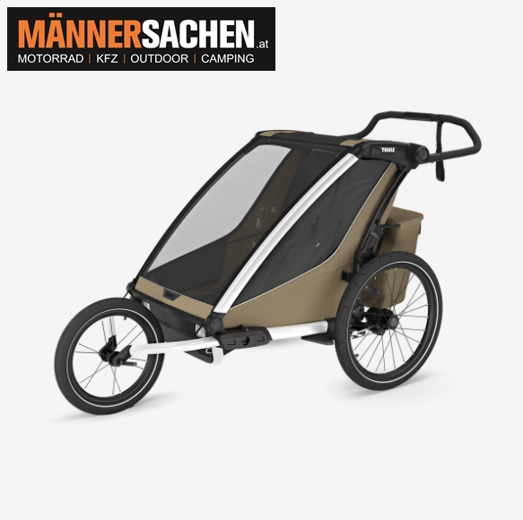 THULE Chariot Cross 2 double Multisport-Fahrradanhänger Ein- oder Zweisitzer