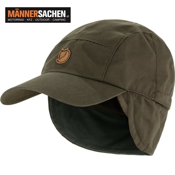 FJÄLLRÄVEN Pintail Cap Wasser- und winddichte Kappe mit Schild und Ohrenklappen. 13100194