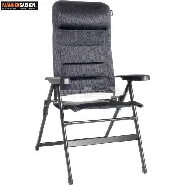 BRUNNER Moderner, klappbarer Vierbein-Stuhl ARAVEL 3D mit 7-fach verstellbarer Rückenlehne