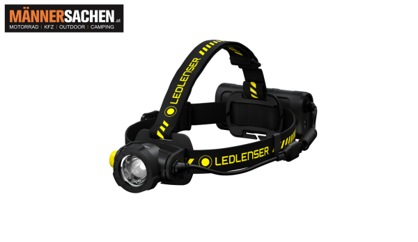 LED LENSER Stirnlampe H15R Work intuitive Bedienung und stufenloses Dimmen 502196