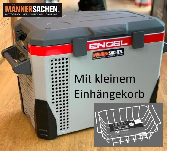 ENGEL MR040 Kompressorkühlschrank Kühlbox im SET mit Einhängekorb klein BESTPREISSET