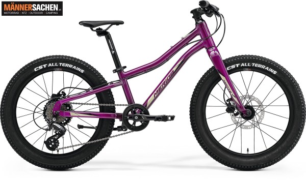 MERIDA KINDERFAHRRAD MATTS J.20+ 20 Zoll PURPLE / lila Modell : 2024