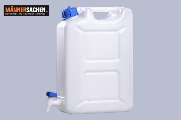 Hünersdorff Wasserkanister PROFI 22L, HD-PE natur, mit UV-Schutz. Seit vielen Jahren ím Programm !