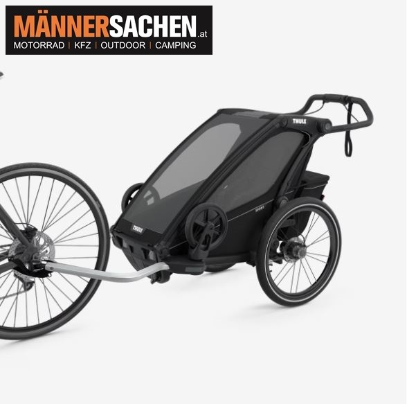 THULE Chariot Sport double 2 Multisport-Fahrradanhänger Zweisitzer mit Sportfunktion AUSSTELLUNGSSTÜ